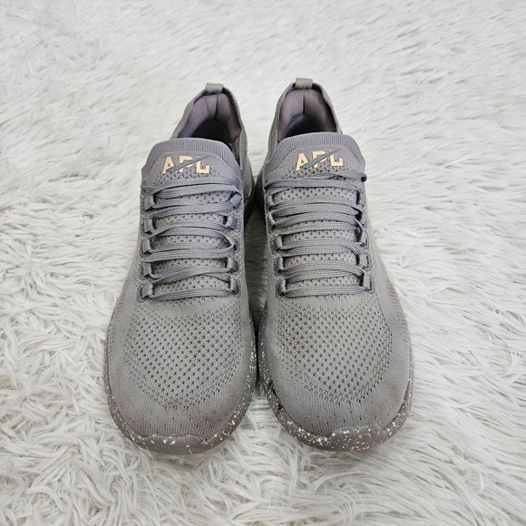 APL Techloom‎ Breeze Women's Gray Lace Up Activewear Athleisure Sneakers Sz 9.5 - Picture 2 of 6